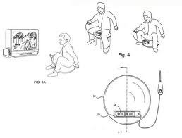 Wii Saddle Patent Drawing