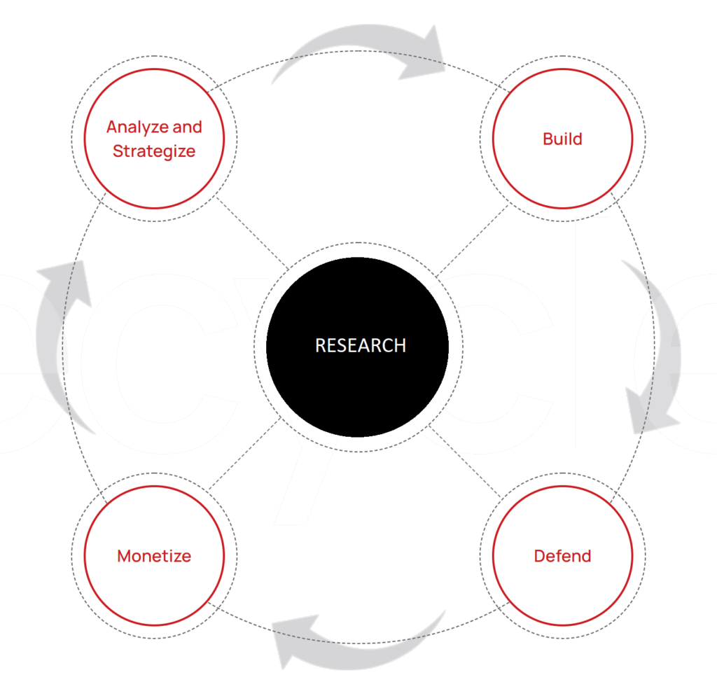 Portrayal of the IP Lifecycle